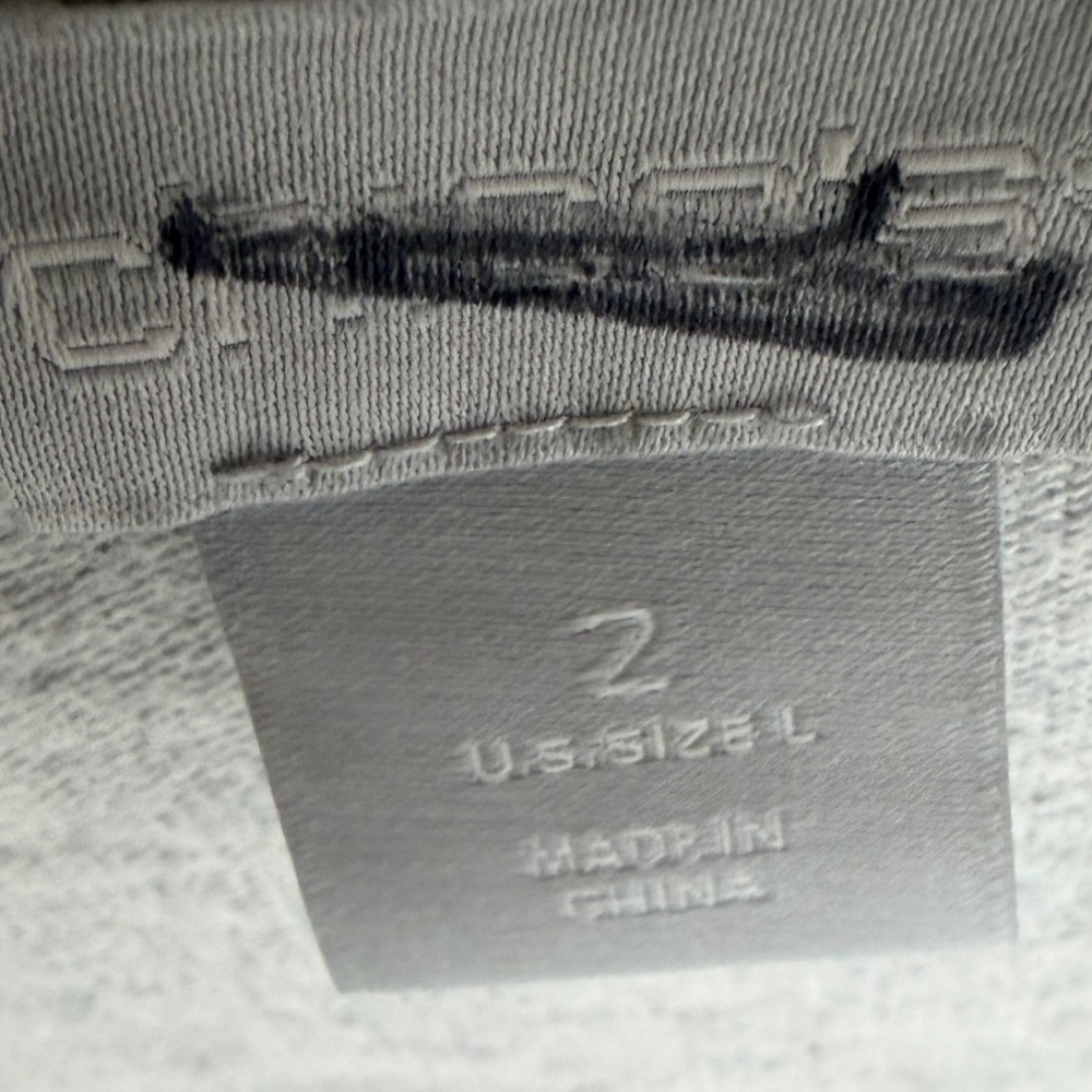 Chicos Cashmere Blend Turtleneck Tunic Sweater size Large Gray - Picture 2 of 8
